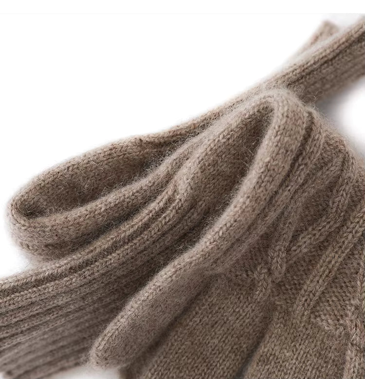 Cashmere Gloves (Camel)